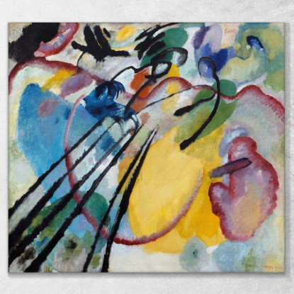 Improvvisazione 26 Canottaggio Wassily Kandinsky wk85 quadro stampato su tela