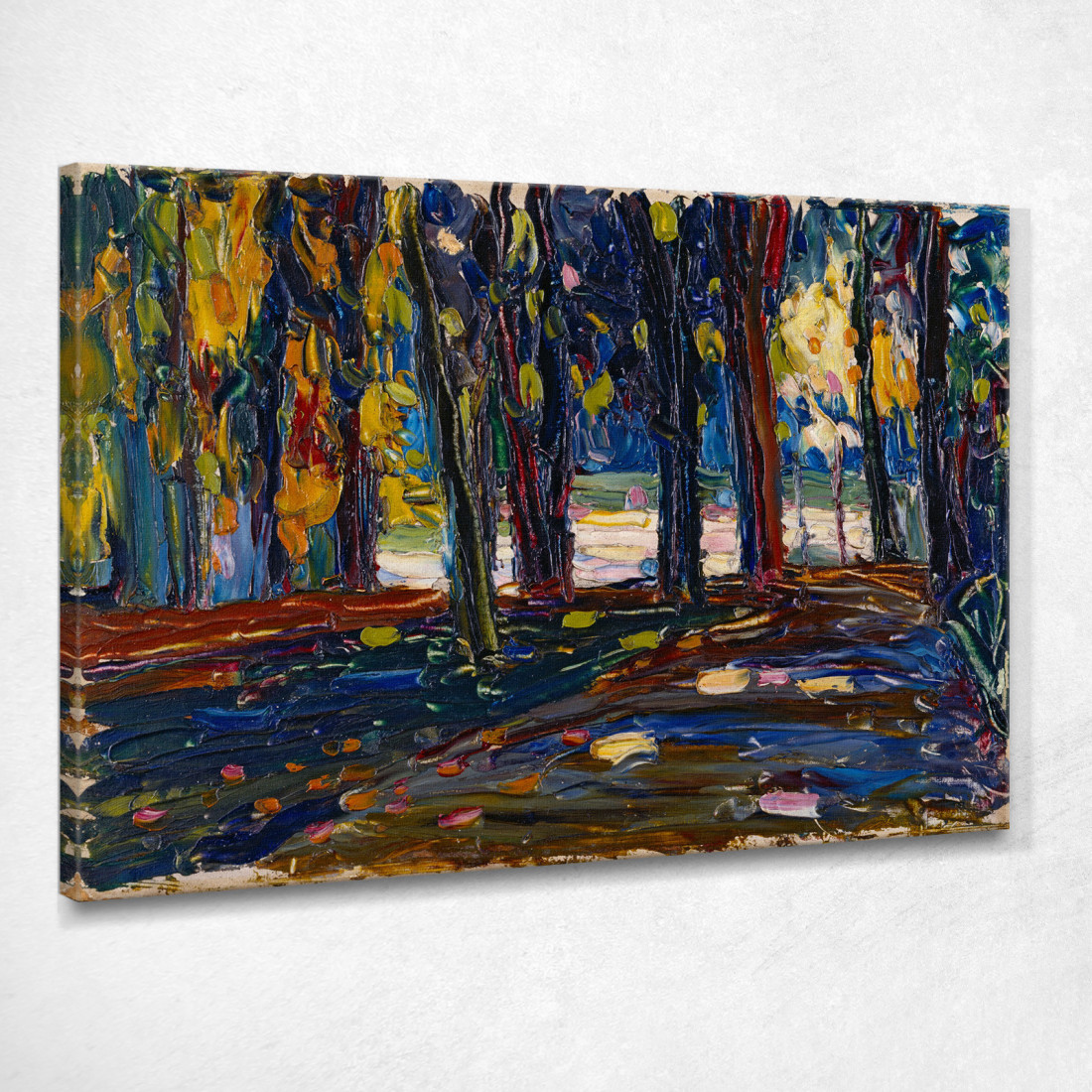 Nel Parco Di St. Cloud Fall Ii Wassily Kandinsky wk100 quadro stampato su tela