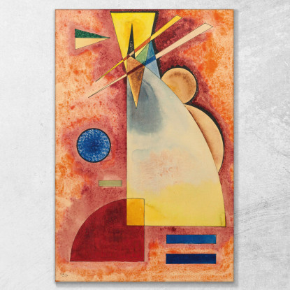 Mescolandosi Tra Loro Wassily Kandinsky wk101 quadro stampato su tela