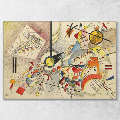 Senza Titolo 1923 Wassily Kandinsky wk157 quadro stampato su tela