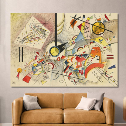 Senza Titolo 1923 Wassily Kandinsky wk157 quadro stampato su tela