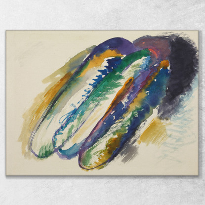 Progetto Di Composizione Vii Wassily Kandinsky wk274 quadro stampato su tela