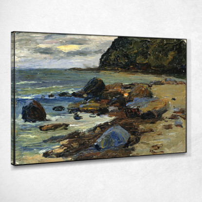 Sestri Sulla Spiaggia Wassily Kandinsky wk293 quadro stampato su tela