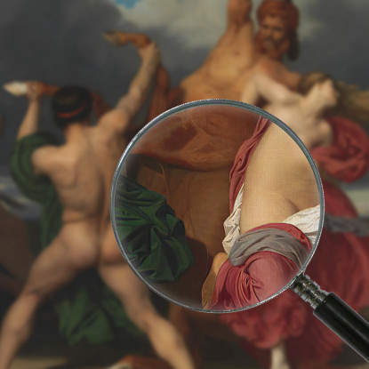 Battaglia Dei Centauri E Dei Lapiti William Bouguereau wbg19 quadro stampato su tela