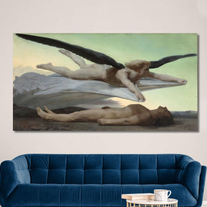 Uguaglianza Prima Della Morte William Bouguereau wbg35 quadro stampato su tela