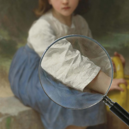 Ragazza Con La Brocca William Bouguereau wbg56 quadro stampato su tela