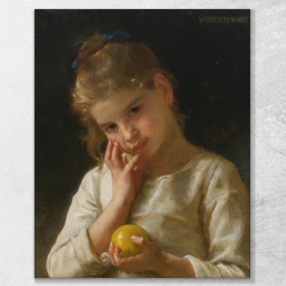 Il Limone William Bouguereau wbg78 quadro stampato su tela