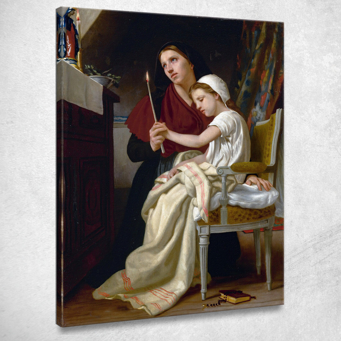 Il Desiderio William Bouguereau wbg93 quadro stampato su tela Il Desiderio William Bouguereau wbg93 quadro stampato su tela