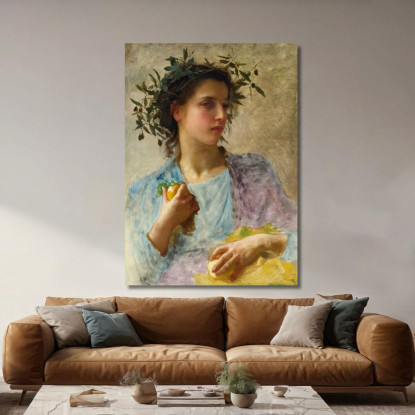 Estate William Bouguereau wbg113 quadro stampato su tela