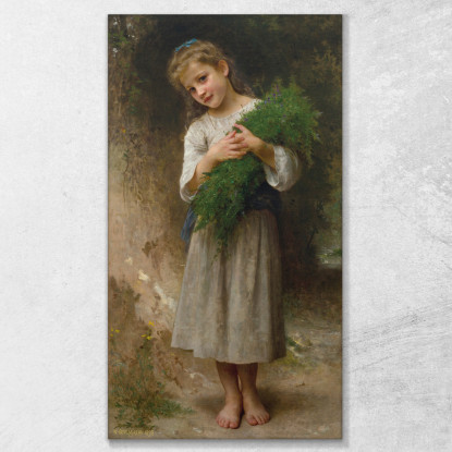 Restituzione Dei Campi William Bouguereau wbg139 quadro stampato su tela