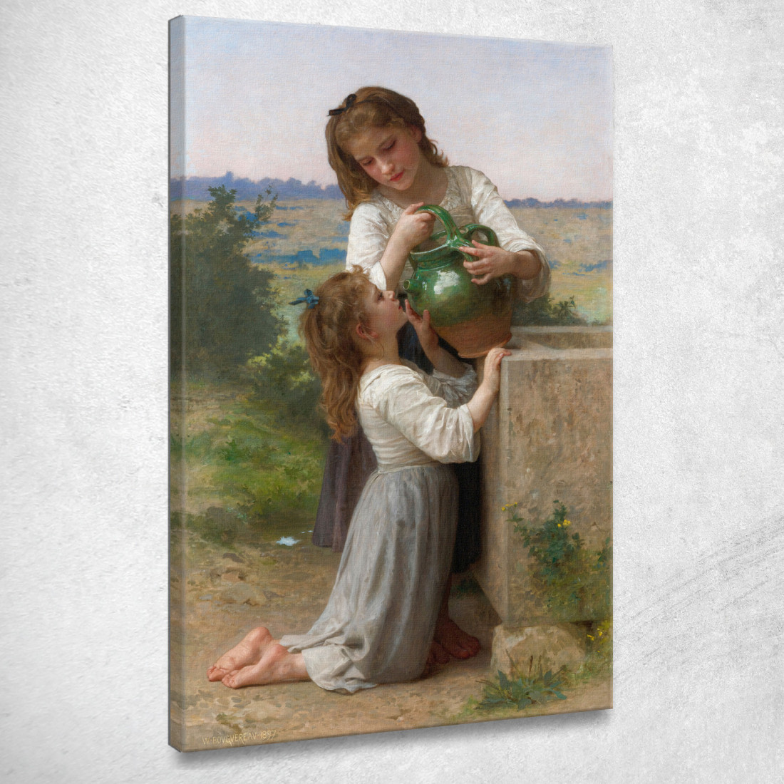 Il Bambino William Bouguereau wbg152 quadro stampato su tela Il Bambino William Bouguereau wbg152 quadro stampato su tela