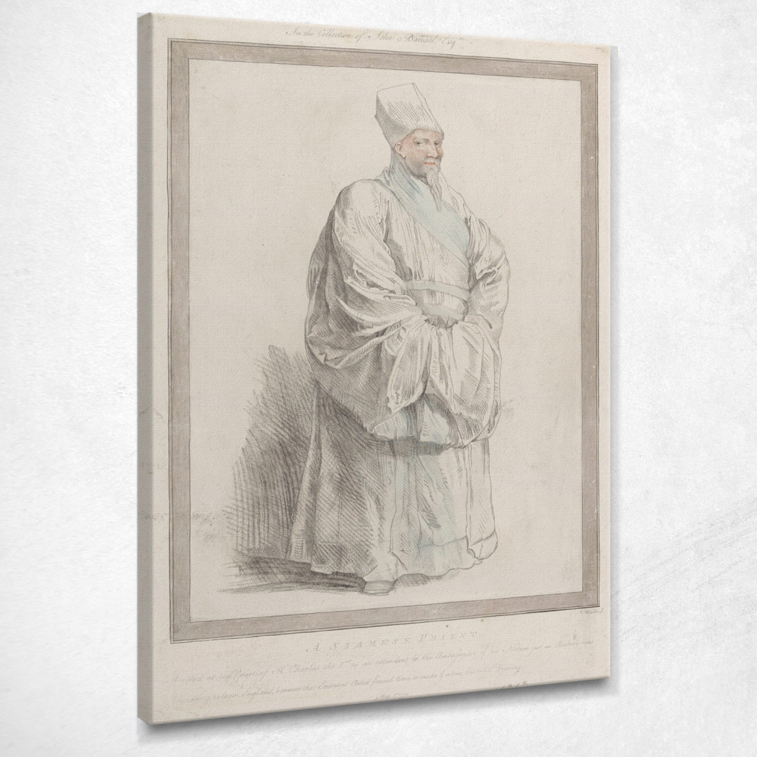 Un Prete Siamese Peter Paul Rubens ppr8 quadro stampato su tela Un Prete Siamese Peter Paul Rubens ppr8 quadro stampato su tela