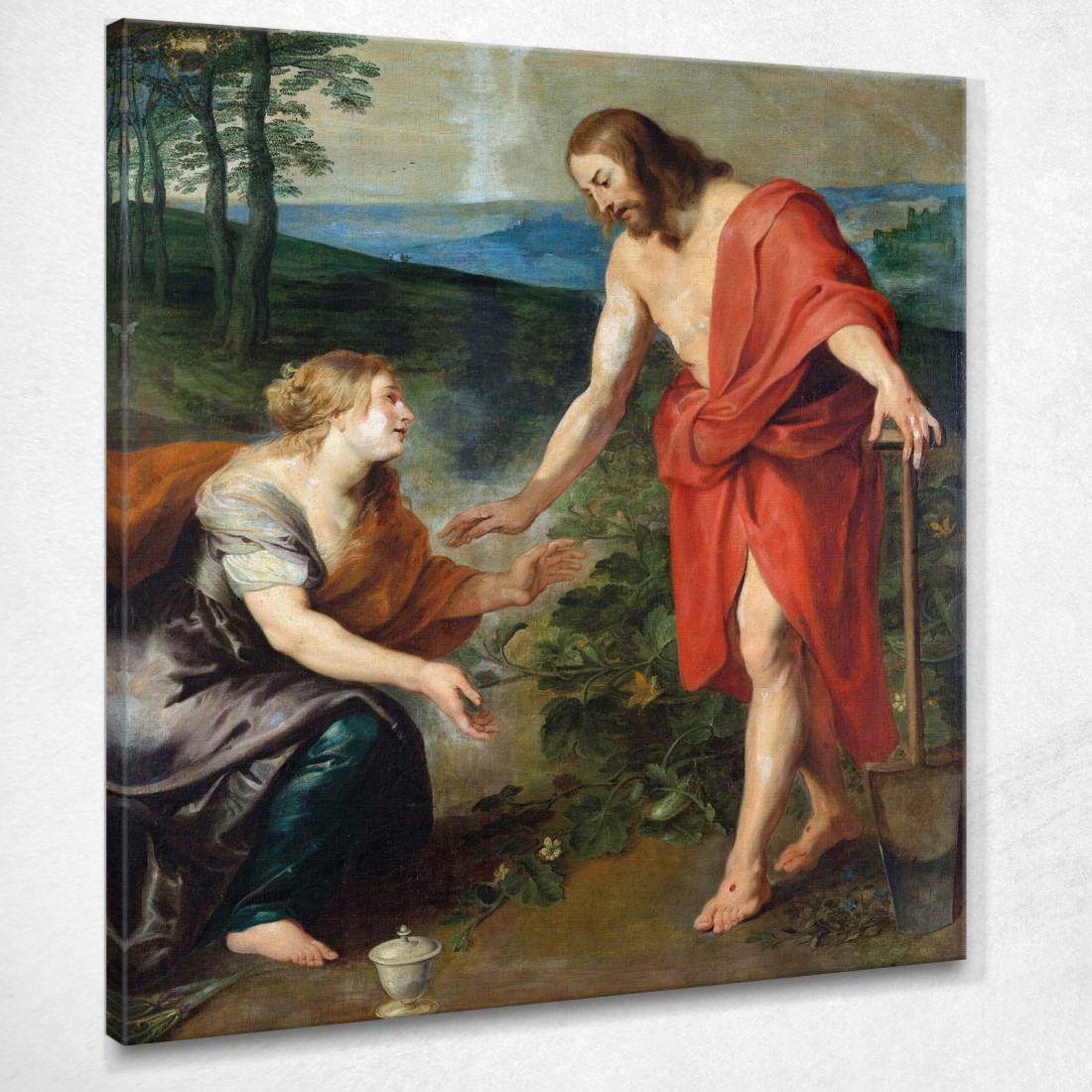 Cristo Appare A Maria Maddalena Peter Paul Rubens ppr39 quadro stampato su tela Cristo Appare A Maria Maddalena Peter Paul Rubens ppr39 quadro stampato su tela