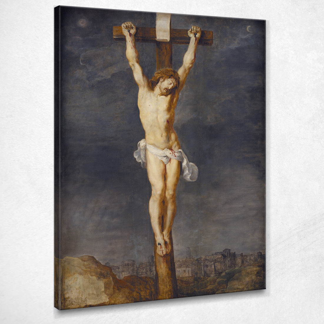 Cristo Sulla Croce Peter Paul Rubens ppr41 quadro stampato su tela Cristo Sulla Croce Peter Paul Rubens ppr41 quadro stampato su tela
