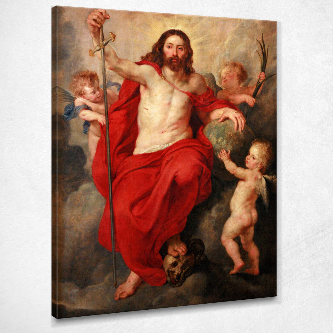 Cristo Trionfa Sulla Morte E Sul Peccato Peter Paul Rubens ppr43 quadro stampato su tela Cristo Trionfa Sulla Morte E Sul Peccato Peter Paul Rubens ppr43 quadro stampato su tela
