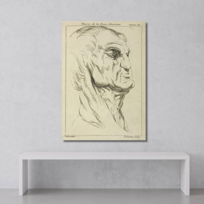 Testa D'Uomo Peter Paul Rubens ppr82 quadro stampato su tela