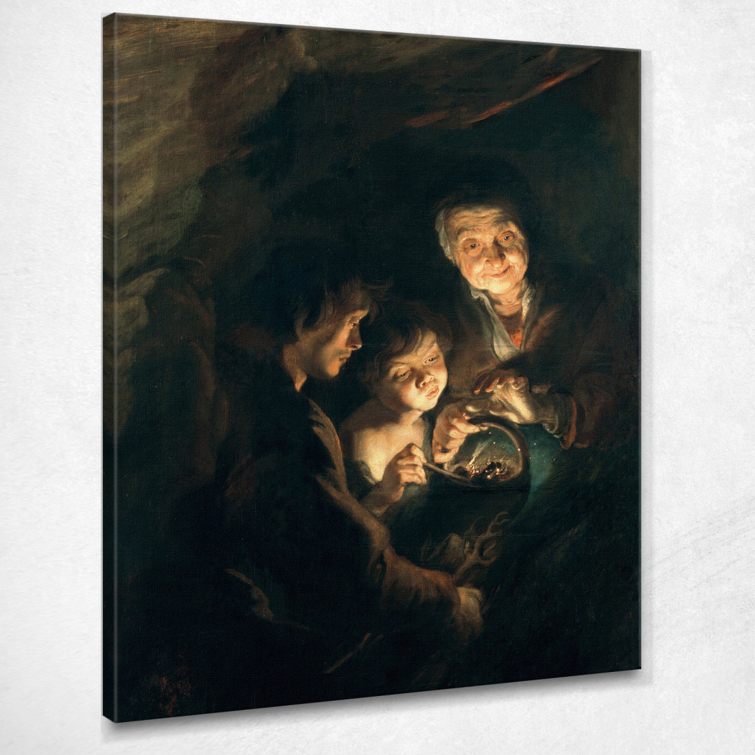 Vecchia Donna Con Un Cesto Di Carbone Peter Paul Rubens ppr126 quadro stampato su tela Vecchia Donna Con Un Cesto Di Carbone Peter Paul Rubens ppr126 quadro stampato su tela