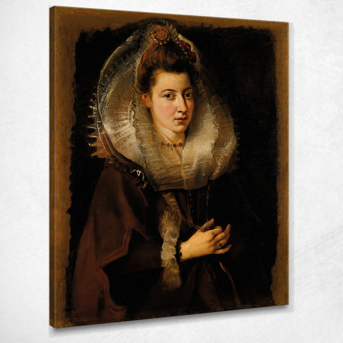 Ritratto Di Giovane Donna 3 Peter Paul Rubens ppr141 quadro stampato su tela Ritratto Di Giovane Donna 3 Peter Paul Rubens ppr141 quadro stampato su tela