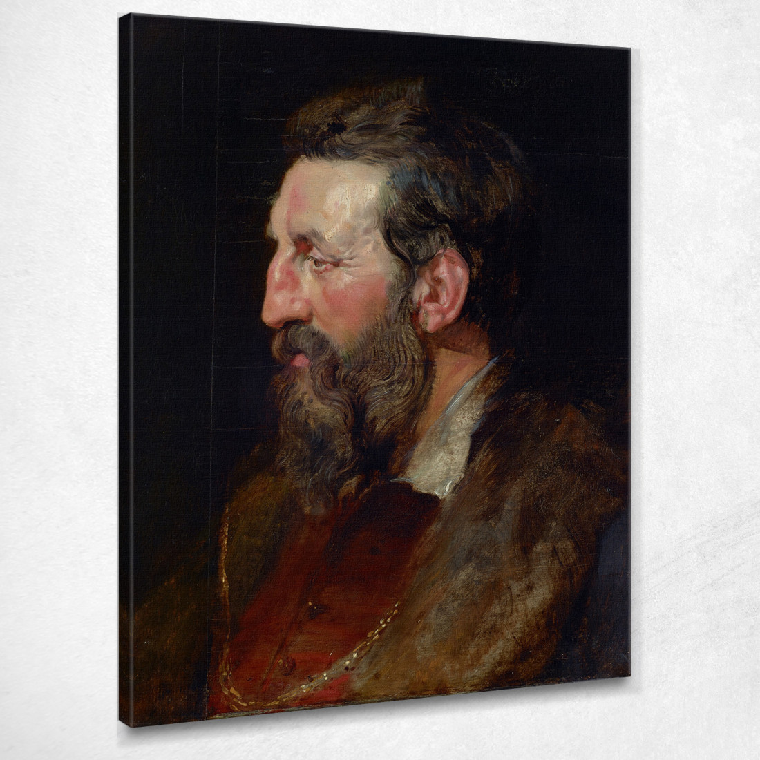Ritratto Di Un Uomo Peter Paul Rubens ppr144 quadro stampato su tela Ritratto Di Un Uomo Peter Paul Rubens ppr144 quadro stampato su tela