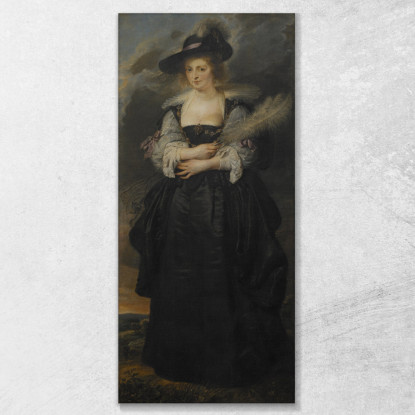 Ritratto Di Elena Fourment Peter Paul Rubens ppr145 quadro stampato su tela