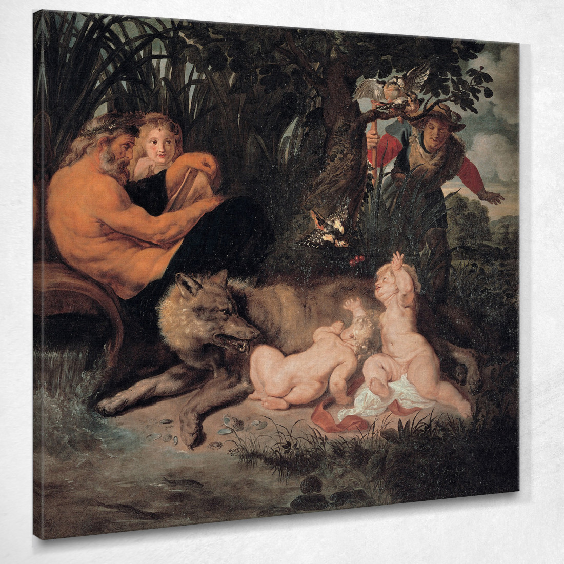 Romolo E Remo Peter Paul Rubens ppr158 quadro stampato su tela Romolo E Remo Peter Paul Rubens ppr158 quadro stampato su tela