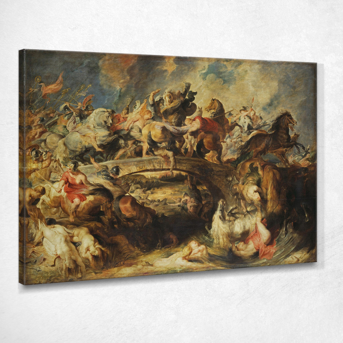 La Battaglia Dell'Amazzonia Peter Paul Rubens ppr208 quadro stampato su tela La Battaglia Dell'Amazzonia Peter Paul Rubens ppr208 quadro stampato su tela