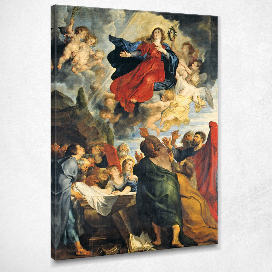 L'Assunzione Della Vergine Maria Peter Paul Rubens ppr214 quadro stampato su tela L'Assunzione Della Vergine Maria Peter Paul Rubens ppr214 quadro stampato su tela