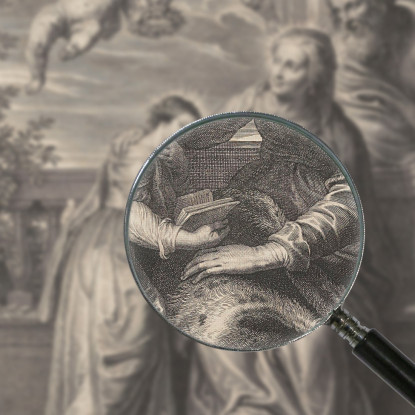 L'Educazione Di Maria 2 Peter Paul Rubens ppr228 quadro stampato su tela