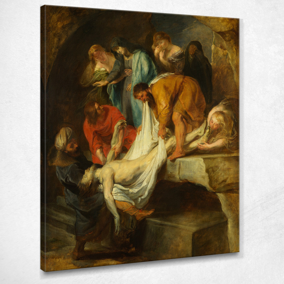 La Sepoltura Di Cristo Peter Paul Rubens ppr230 quadro stampato su tela La Sepoltura Di Cristo Peter Paul Rubens ppr230 quadro stampato su tela