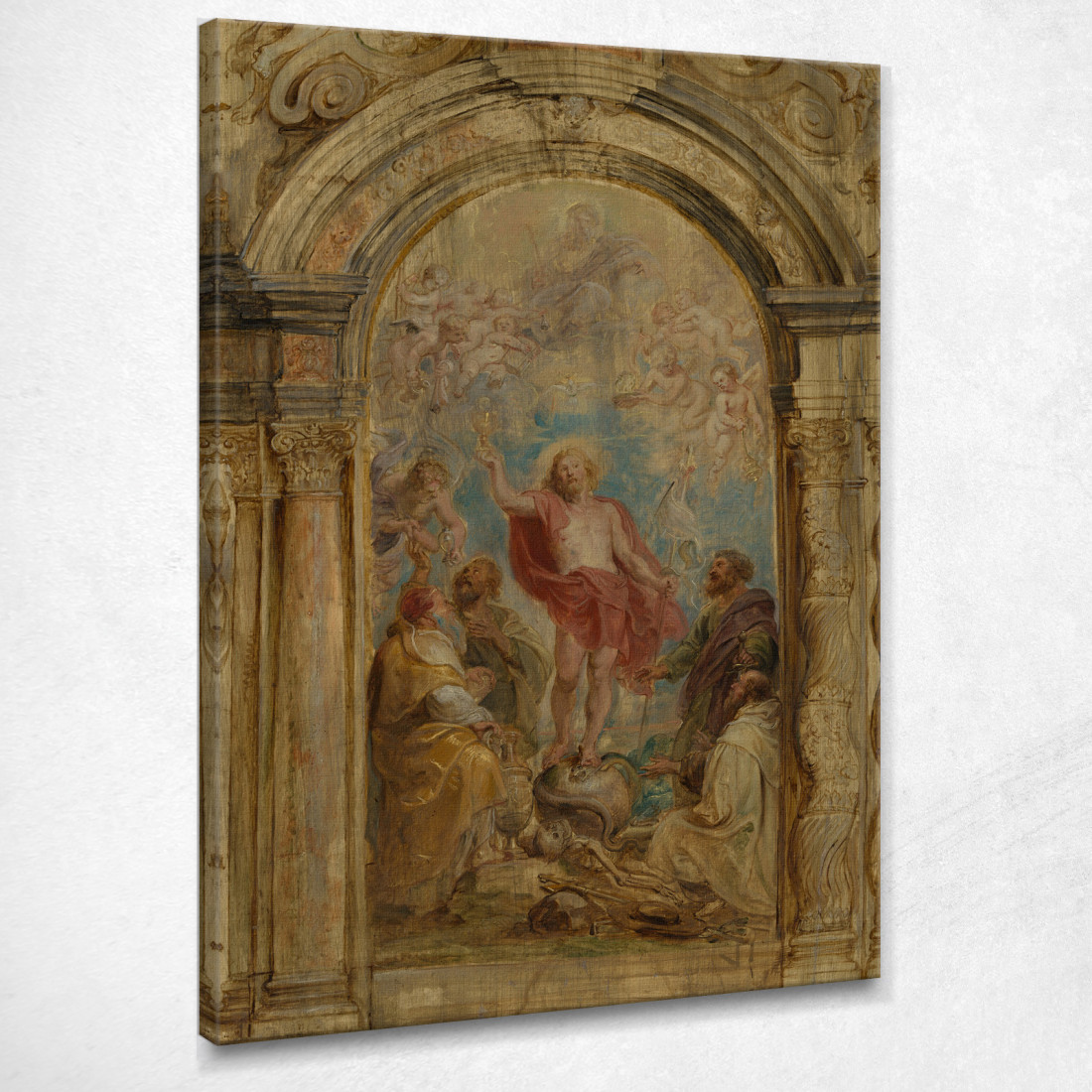 La Glorificazione Dell'Eucaristia Peter Paul Rubens ppr244 quadro stampato su tela La Glorificazione Dell'Eucaristia Peter Paul Rubens ppr244 quadro stampato su tela