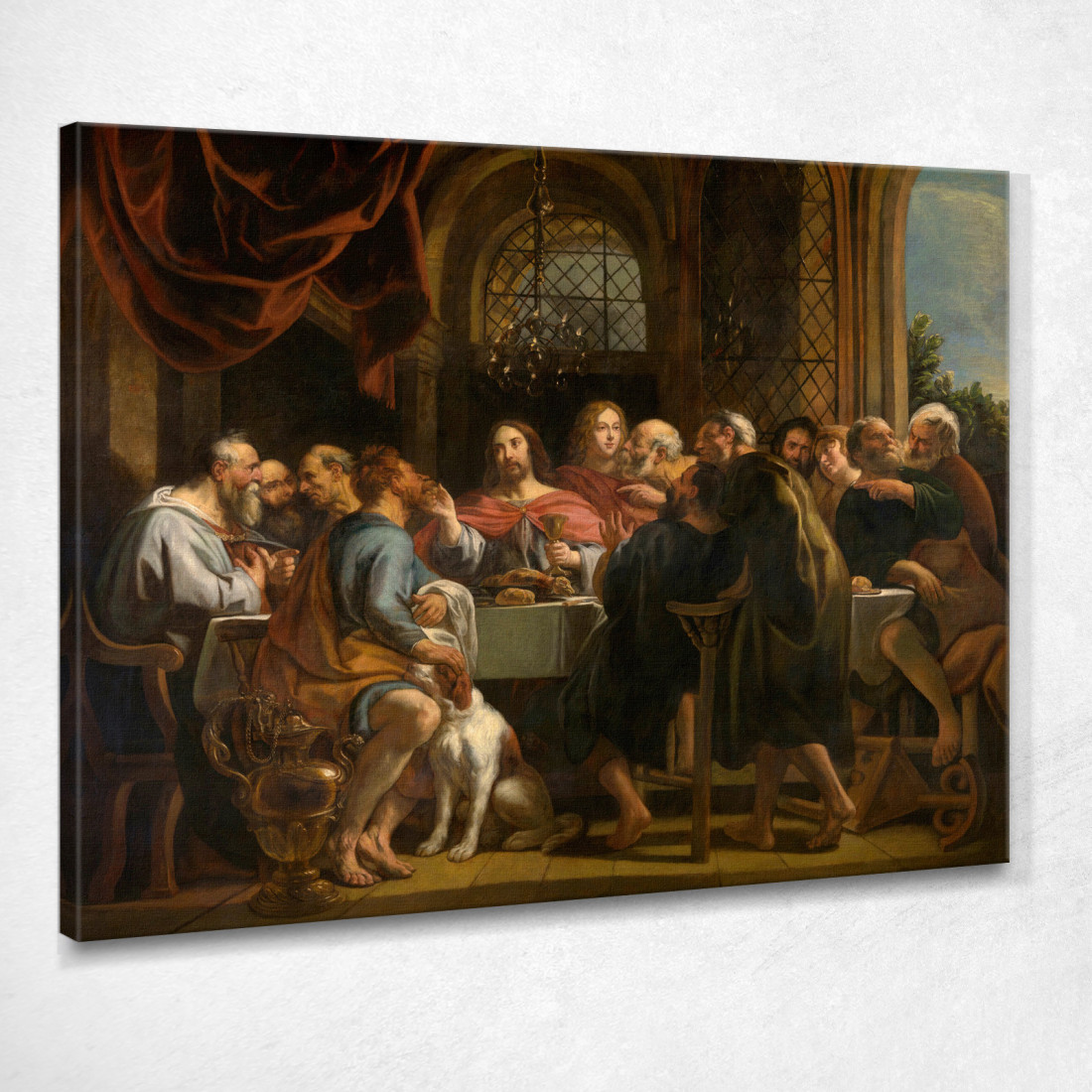 L'Ultima Cena Peter Paul Rubens ppr263 quadro stampato su tela L'Ultima Cena Peter Paul Rubens ppr263 quadro stampato su tela