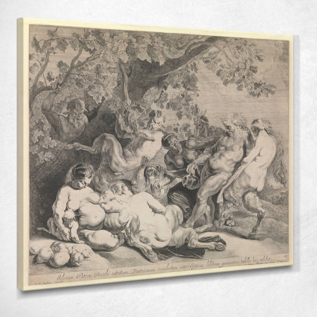La Sfilata Di Sileno Peter Paul Rubens ppr274 quadro stampato su tela La Sfilata Di Sileno Peter Paul Rubens ppr274 quadro stampato su tela