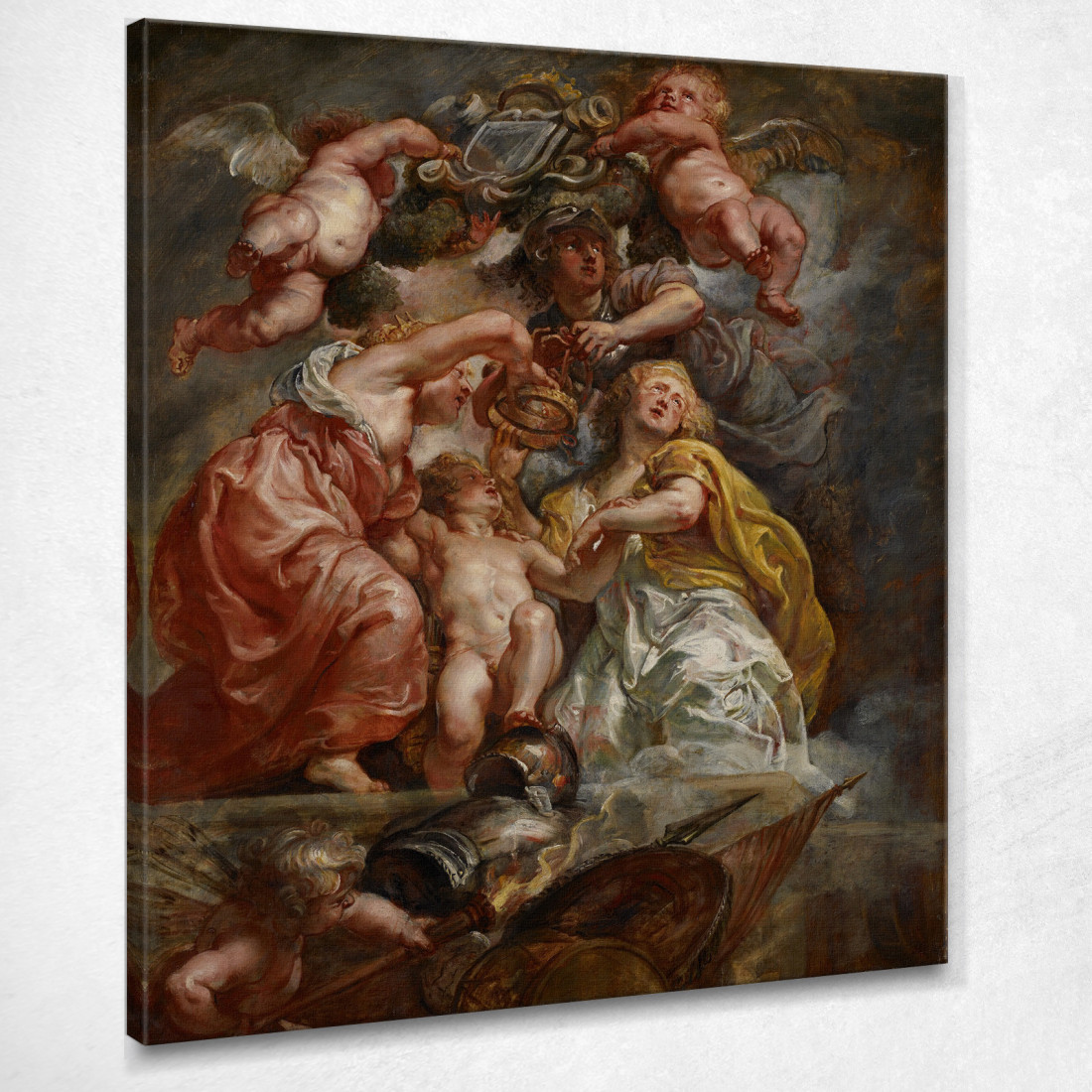 L'Unione D'Inghilterra E Scozia Carlo I Come Principe Di Galles Peter Paul Rubens ppr289 quadro stampato su tela L'Unione D'Inghilterra E Scozia Carlo I Come Principe Di Galles Peter Paul Rubens ppr289 quadro stampato su tela