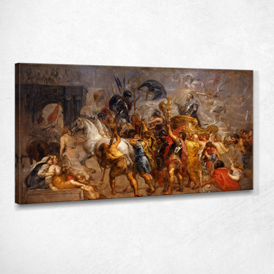 Ingresso Trionfale Di Enrico Iv A Parigi Peter Paul Rubens ppr306 quadro stampato su tela Ingresso Trionfale Di Enrico Iv A Parigi Peter Paul Rubens ppr306 quadro stampato su tela