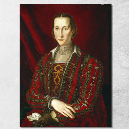 Eleonora Di Toledo Agnolo Bronzino abz5 quadro stampato su tela