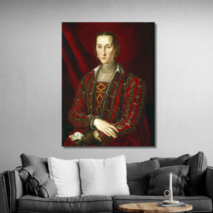 Eleonora Di Toledo Agnolo Bronzino abz5 quadro stampato su tela