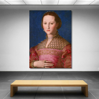 Eleonora Di Toledo Agnolo Bronzino abz6 quadro stampato su tela