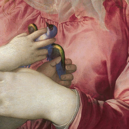 Sacra Famiglia Con Sant'Anna E San Giovannino Agnolo Bronzino abz7 quadro stampato su tela