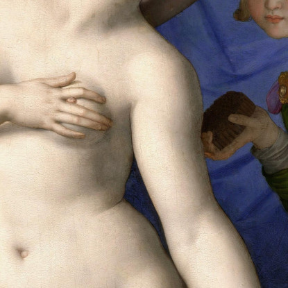 Venere Cupido Follia E Tempo Agnolo Bronzino abz23 quadro stampato su tela