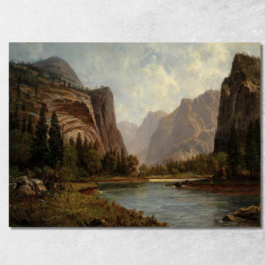 Porte Dello Yosemite Albert Bierstadt abr26 quadro stampato su tela Porte Dello Yosemite Albert Bierstadt abr26 quadro stampato su tela