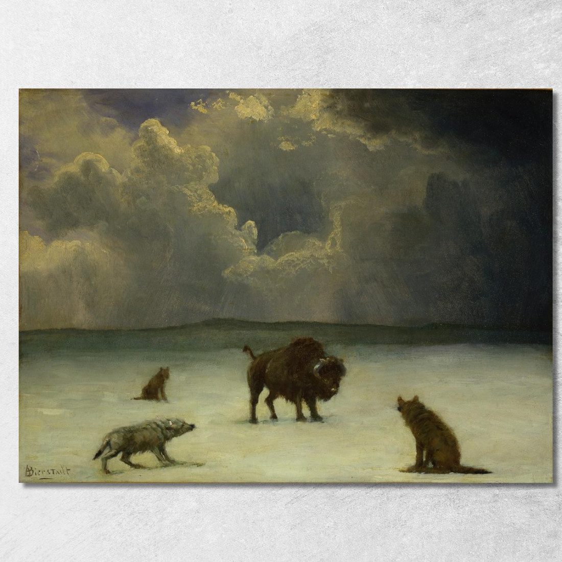Intrappolato Albert Bierstadt abr116 quadro stampato su tela Intrappolato Albert Bierstadt abr116 quadro stampato su tela