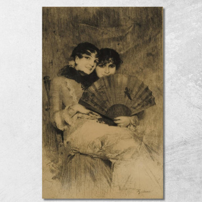 I Cugini I Cugini Anders Zorn azn39 quadro stampato su tela