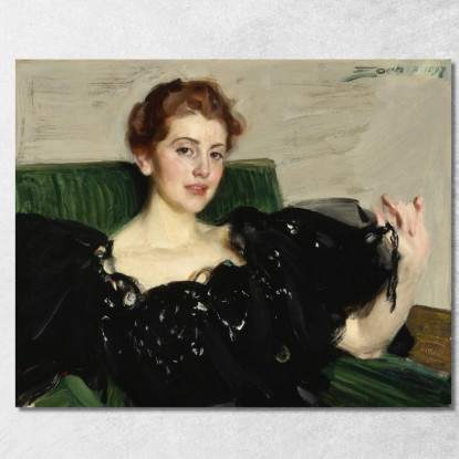 Lucy Turner Gioia Anders Zorn azn41 quadro stampato su tela