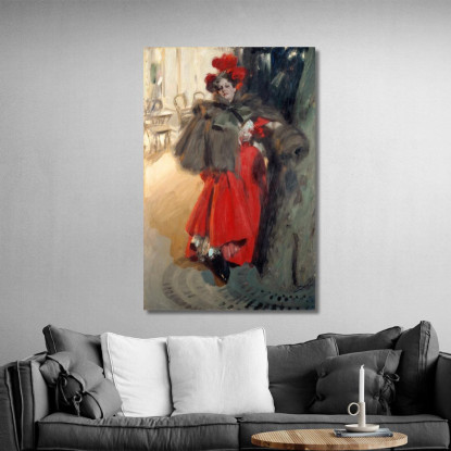 Effetto Notturno Anders Zorn azn52 quadro stampato su tela