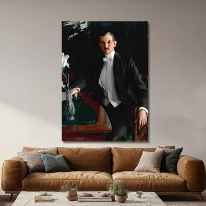 Ritratto Di Harald Bildt Anders Zorn azn60 quadro stampato su tela