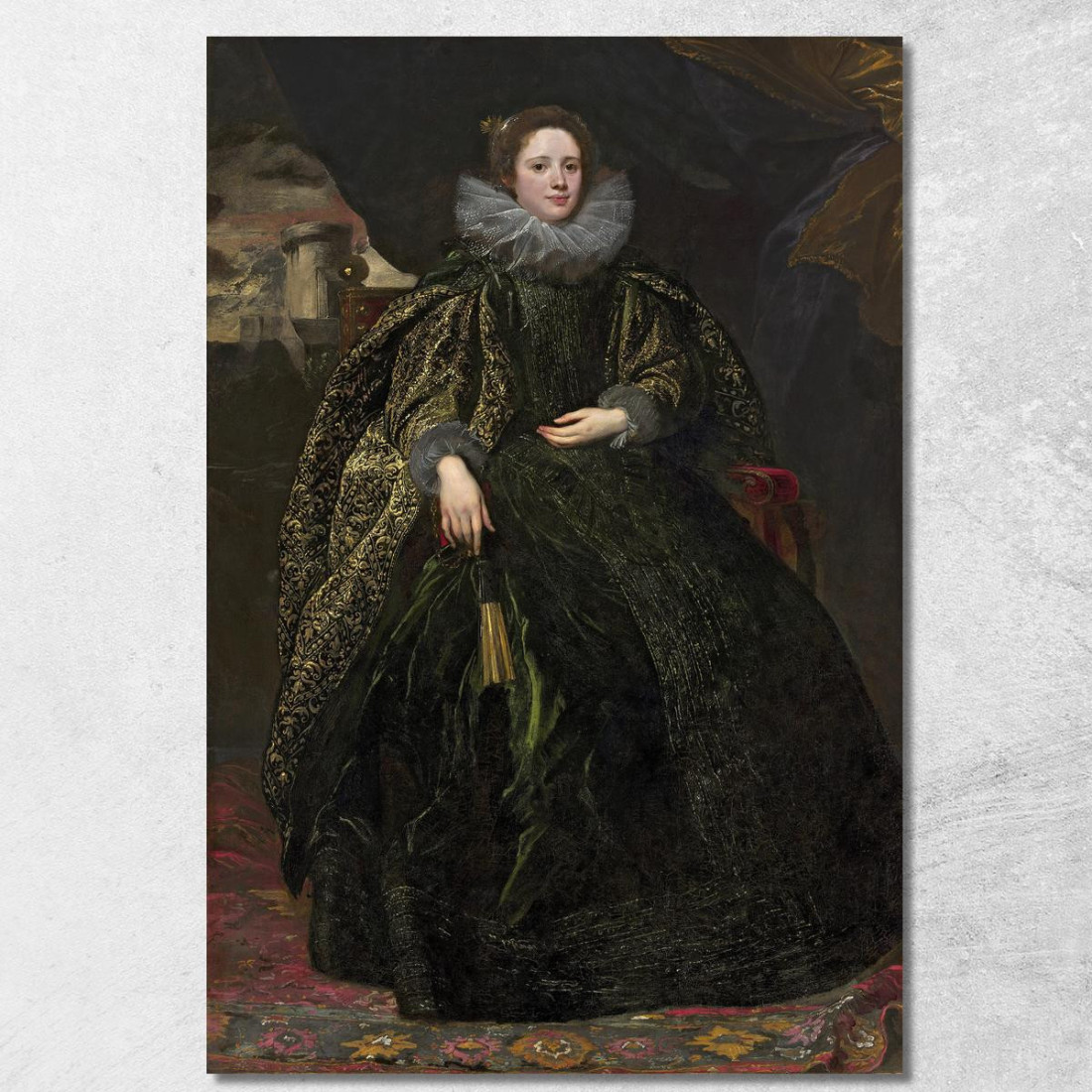 Marchesa Balbi Anthony van Dyck avd49 quadro stampato su tela Marchesa Balbi Anthony van Dyck avd49 quadro stampato su tela