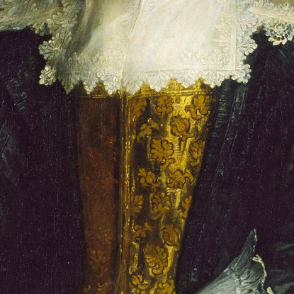 Ritratto Di Isabella Waerbeke Anthony van Dyck avd79 quadro stampato su tela