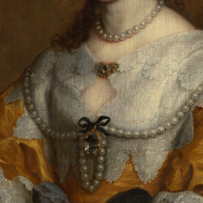 Regina Enrichetta Maria Anthony van Dyck avd94 quadro stampato su tela