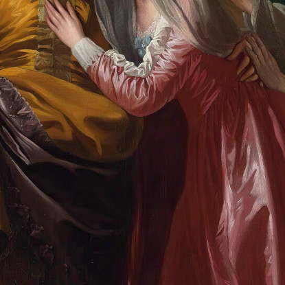 Romeo E Giulietta Benjamin West bwt51 quadro stampato su tela