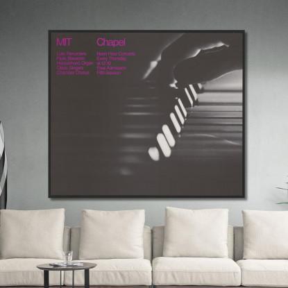 Con Cappella Dietmar Winkler dwk12 quadro stampato su tela